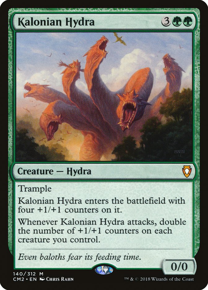 Kalonian Hydra [Commander Anthology Volume II] MTG Single Magic: The Gathering    | Red Claw Gaming