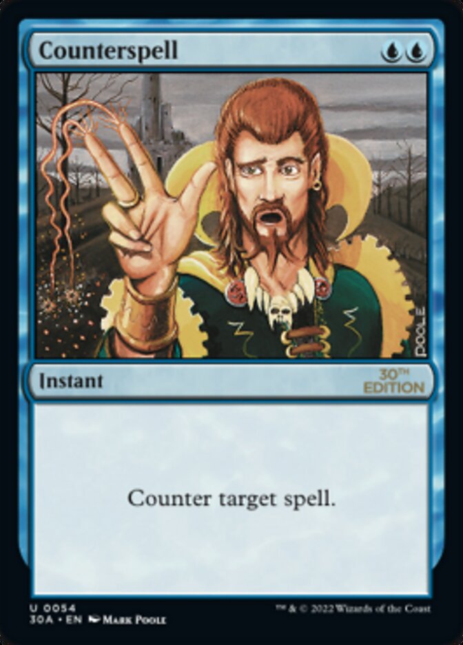 Counterspell [30th Anniversary Edition] MTG Single Magic: The Gathering    | Red Claw Gaming