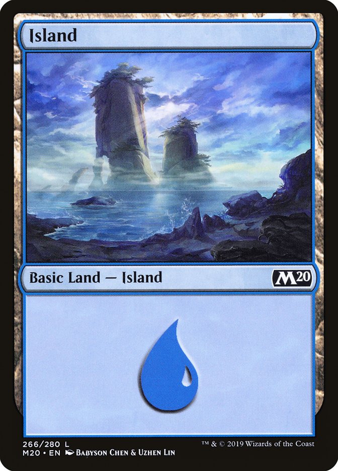 Island (266) [Core Set 2020] MTG Single Magic: The Gathering    | Red Claw Gaming