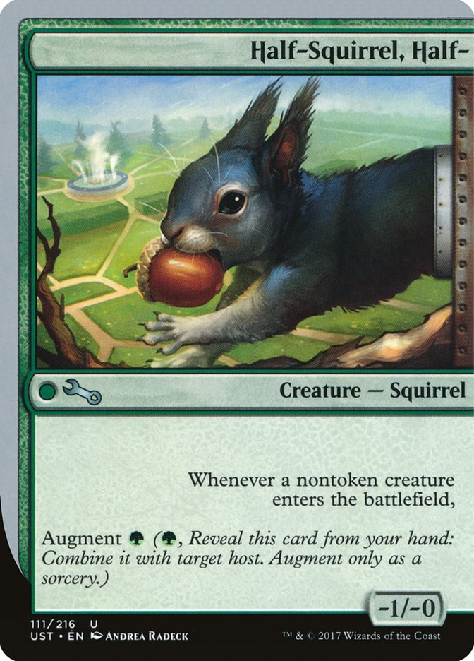 Half-Squirrel, Half- [Unstable] MTG Single Magic: The Gathering    | Red Claw Gaming