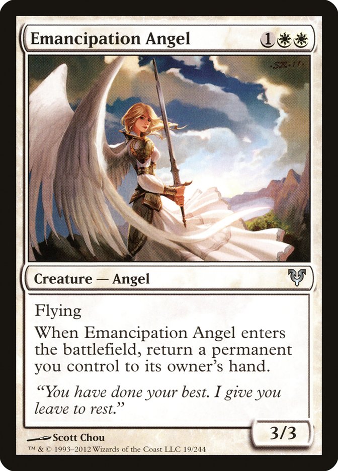 Emancipation Angel [Avacyn Restored] MTG Single Magic: The Gathering    | Red Claw Gaming