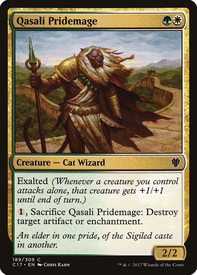 Qasali Pridemage [Commander 2017] MTG Single Magic: The Gathering    | Red Claw Gaming