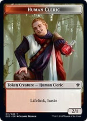 Human Cleric // Food (18) Double-Sided Token [Throne of Eldraine Tokens] MTG Single Magic: The Gathering    | Red Claw Gaming