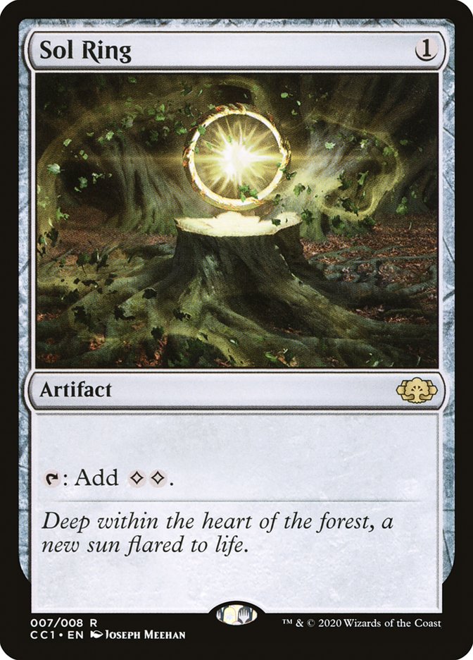 Sol Ring [Commander Collection: Green] MTG Single Magic: The Gathering    | Red Claw Gaming