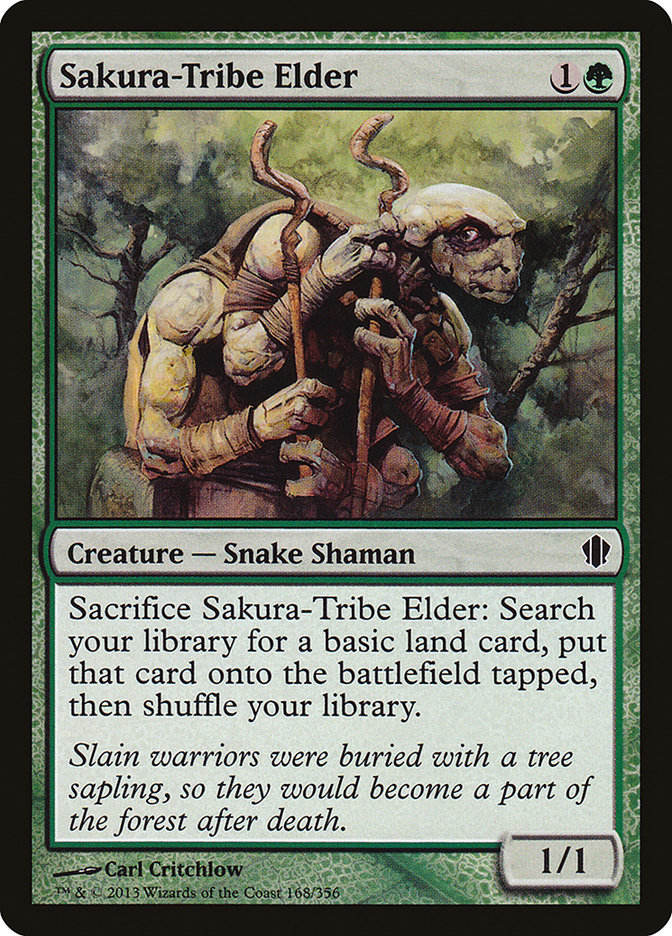 Sakura-Tribe Elder [Commander 2013] MTG Single Magic: The Gathering    | Red Claw Gaming