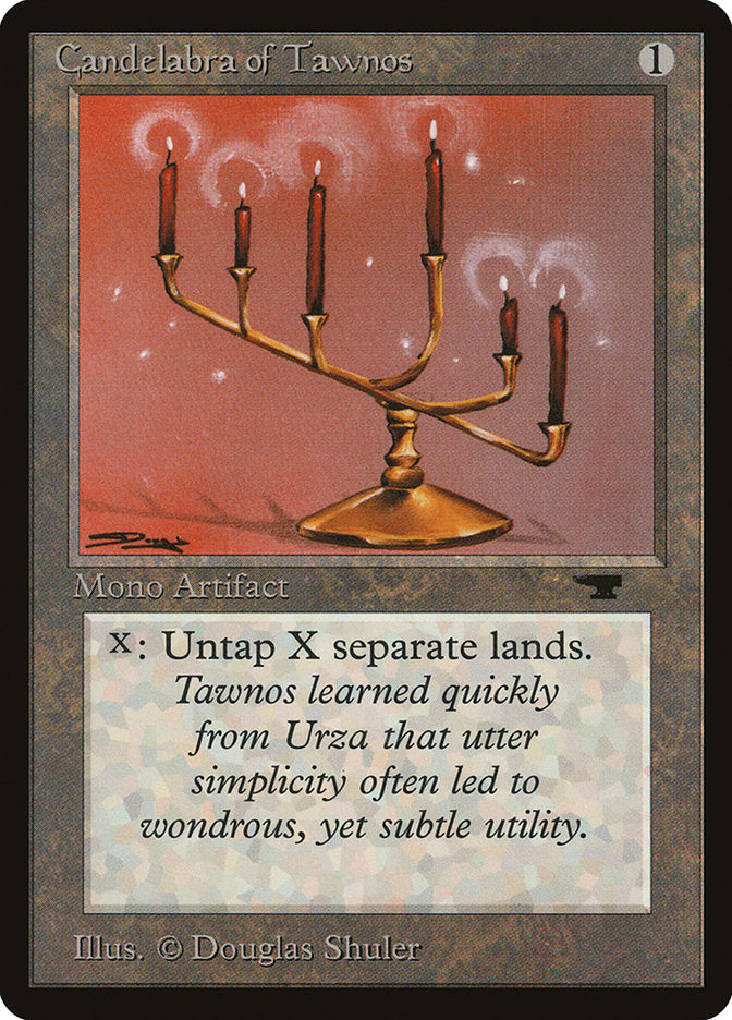 Candelabra of Tawnos [Antiquities] MTG Single Magic: The Gathering    | Red Claw Gaming