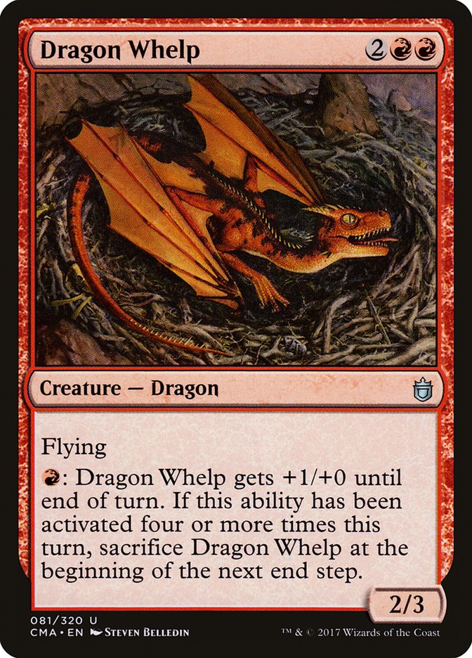 Dragon Whelp [Commander Anthology] MTG Single Magic: The Gathering    | Red Claw Gaming