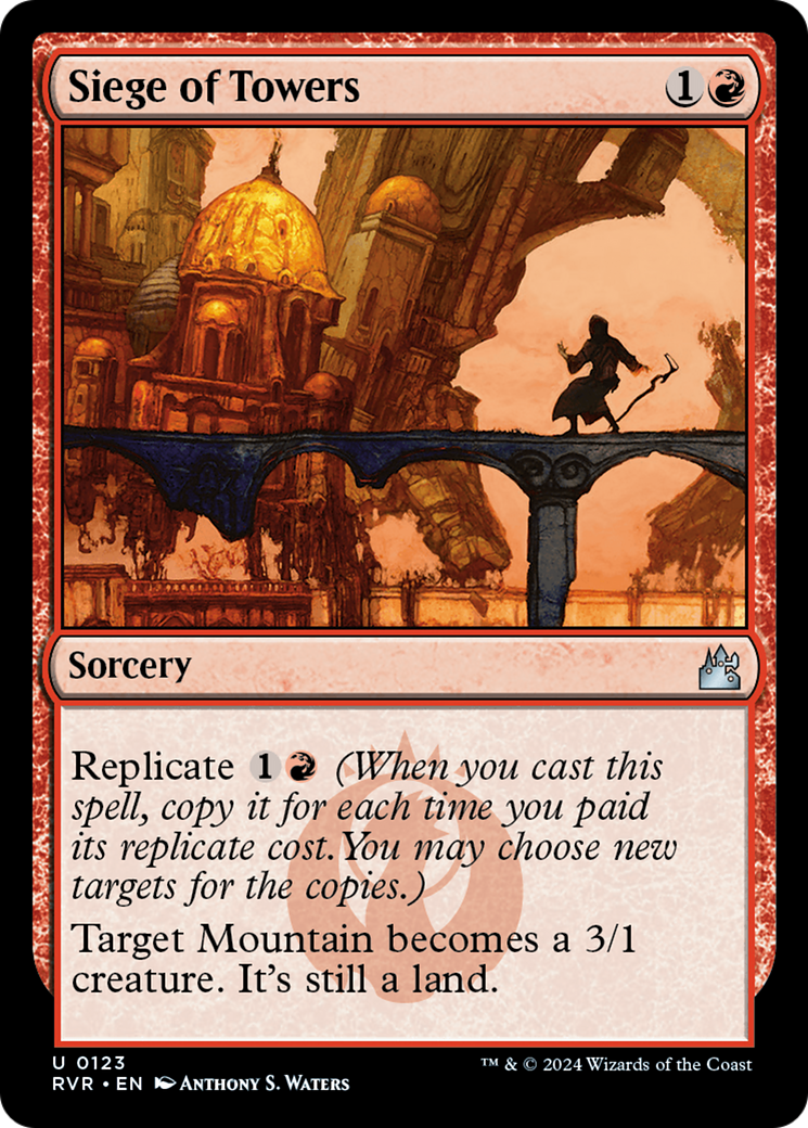 Siege of Towers [Ravnica Remastered] MTG Single Magic: The Gathering    | Red Claw Gaming
