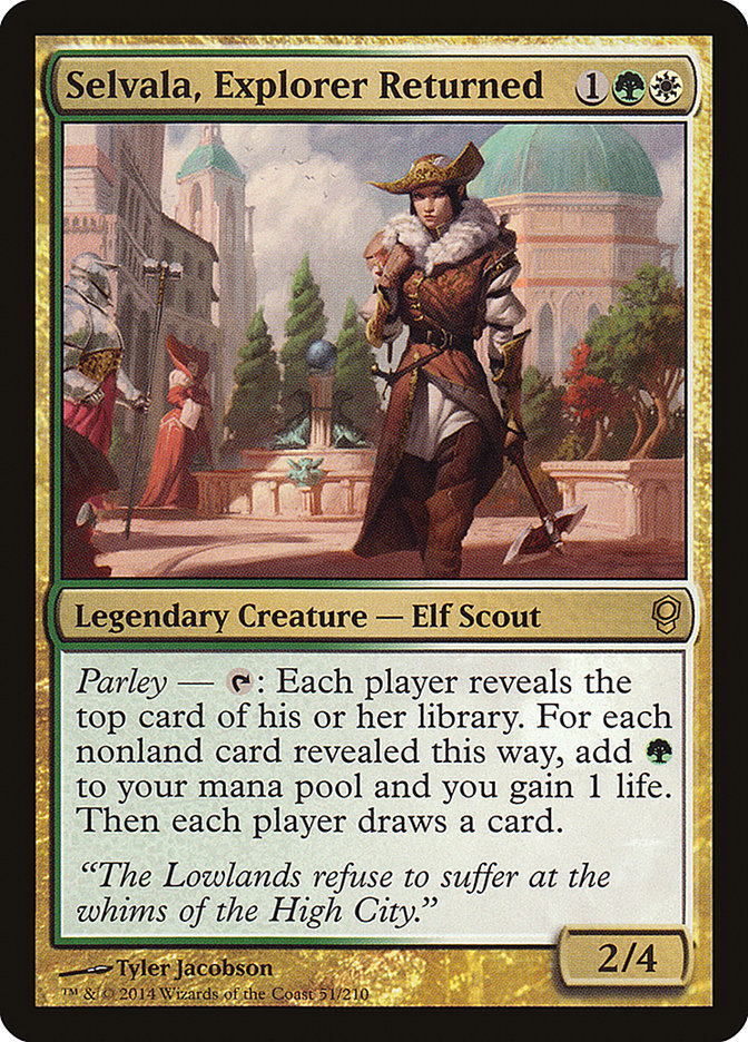 Selvala, Explorer Returned [Conspiracy] MTG Single Magic: The Gathering    | Red Claw Gaming