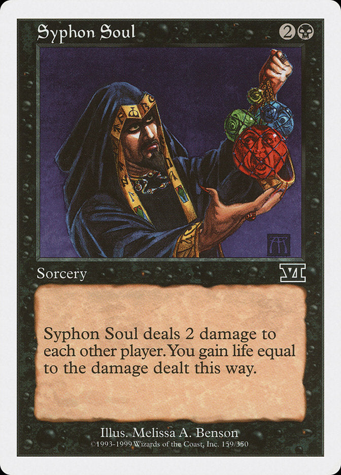 Syphon Soul [Classic Sixth Edition] MTG Single Magic: The Gathering    | Red Claw Gaming