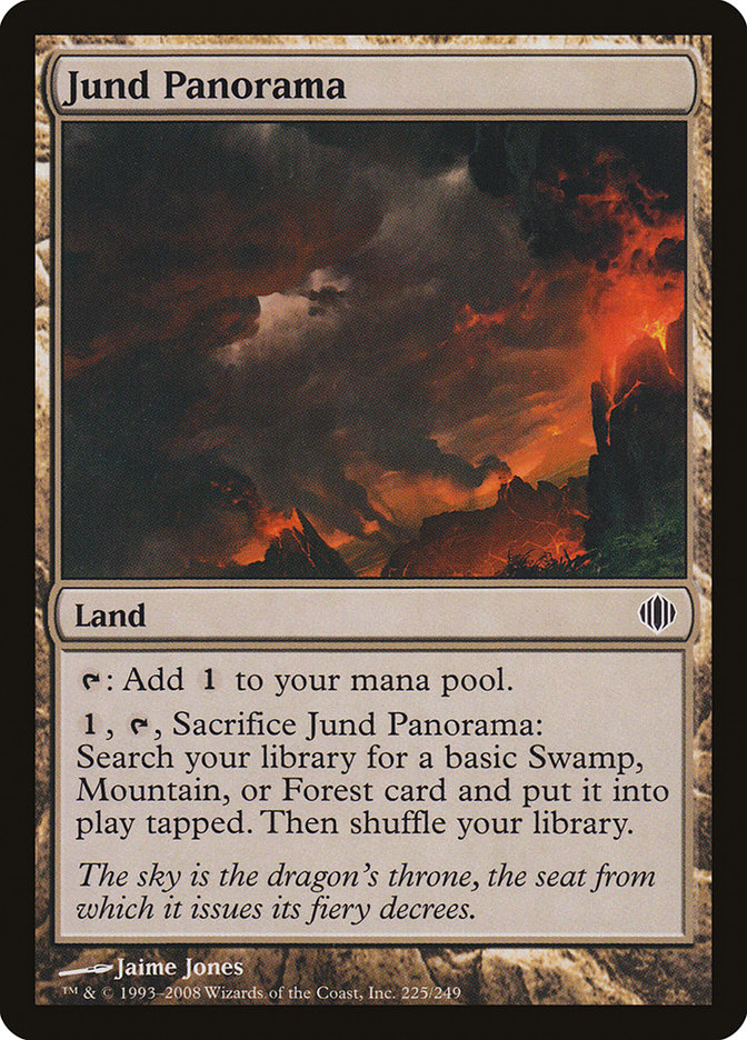 Jund Panorama [Shards of Alara] MTG Single Magic: The Gathering    | Red Claw Gaming