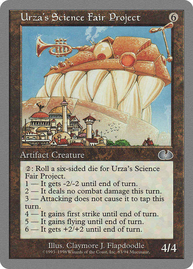 Urza's Science Fair Project [Unglued] MTG Single Magic: The Gathering    | Red Claw Gaming