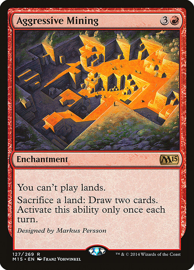 Aggressive Mining [Magic 2015] MTG Single Magic: The Gathering    | Red Claw Gaming