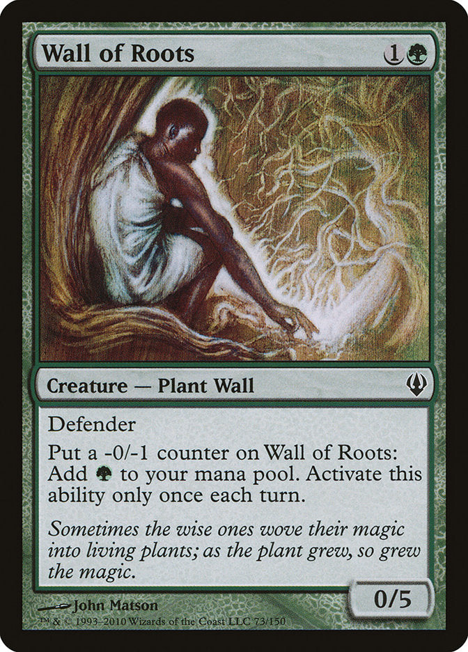 Wall of Roots [Archenemy] MTG Single Magic: The Gathering    | Red Claw Gaming