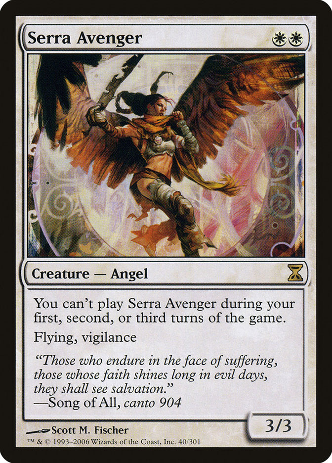 Serra Avenger [Time Spiral] MTG Single Magic: The Gathering    | Red Claw Gaming