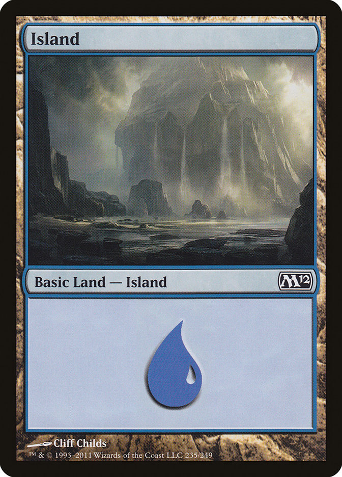 Island (235) [Magic 2012] MTG Single Magic: The Gathering    | Red Claw Gaming