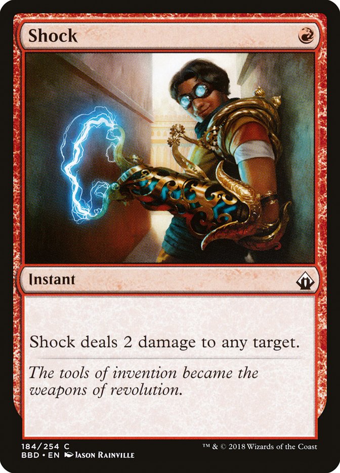 Shock [Battlebond] MTG Single Magic: The Gathering    | Red Claw Gaming