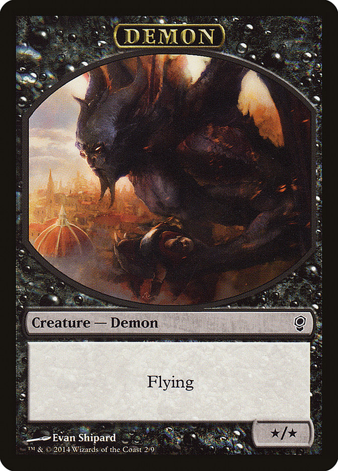 Demon Token [Conspiracy Tokens] MTG Single Magic: The Gathering    | Red Claw Gaming