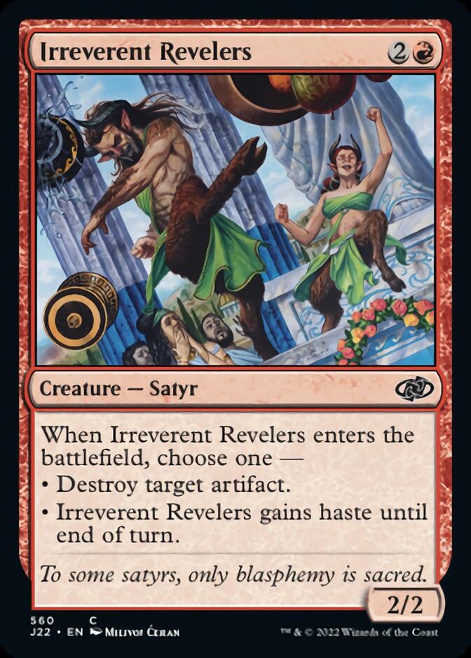 Irreverent Revelers [Jumpstart 2022] MTG Single Magic: The Gathering    | Red Claw Gaming