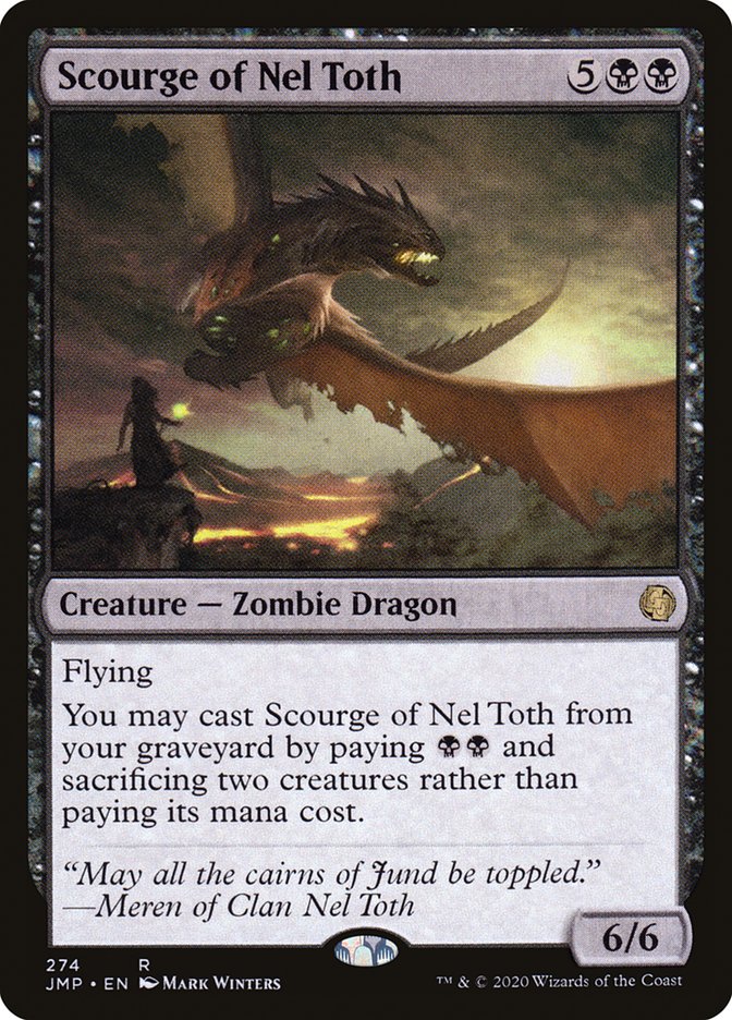 Scourge of Nel Toth [Jumpstart] MTG Single Magic: The Gathering    | Red Claw Gaming