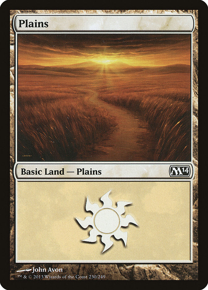 Plains (230) [Magic 2014] MTG Single Magic: The Gathering    | Red Claw Gaming