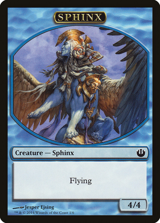 Sphinx Token [Journey into Nyx Tokens] MTG Single Magic: The Gathering    | Red Claw Gaming