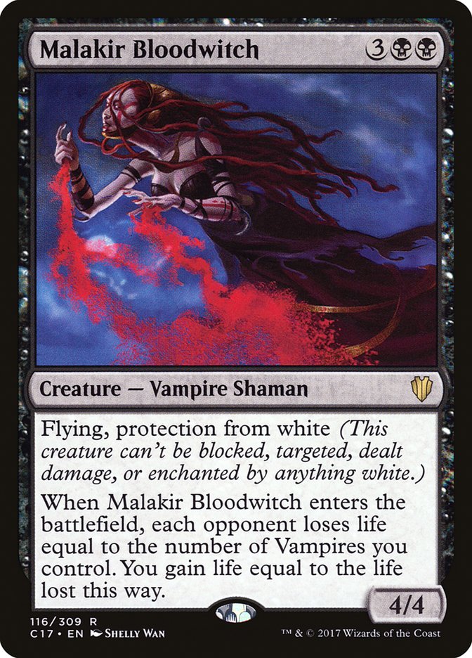 Malakir Bloodwitch [Commander 2017] MTG Single Magic: The Gathering    | Red Claw Gaming