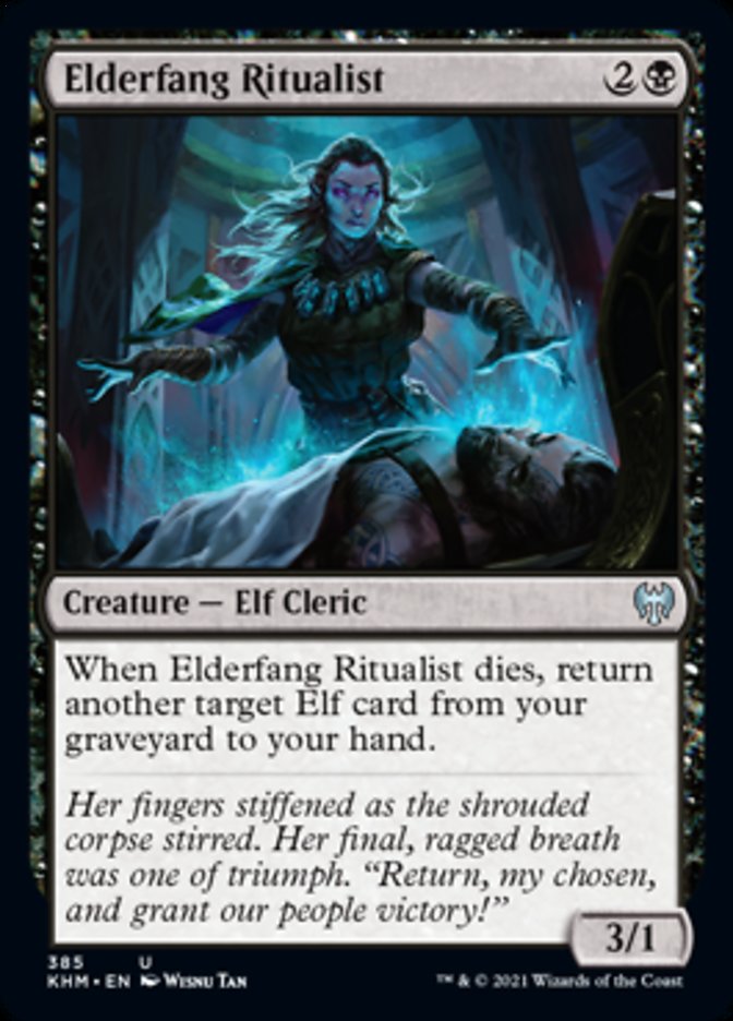 Elderfang Ritualist [Kaldheim] MTG Single Magic: The Gathering    | Red Claw Gaming