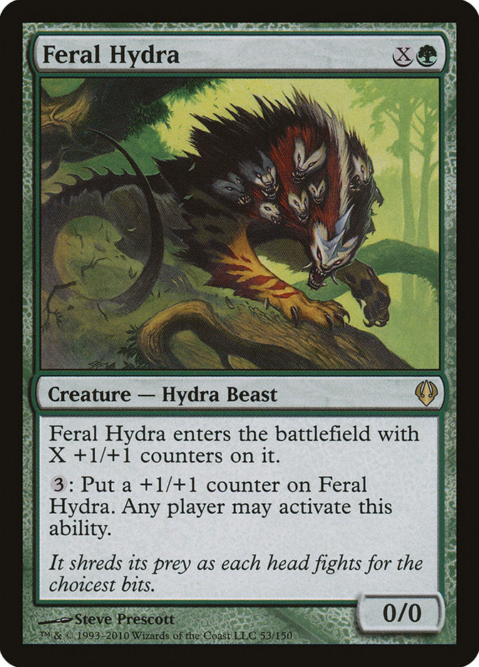 Feral Hydra [Archenemy] MTG Single Magic: The Gathering    | Red Claw Gaming