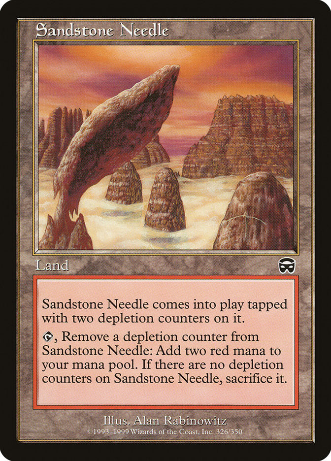 Sandstone Needle [Mercadian Masques] MTG Single Magic: The Gathering    | Red Claw Gaming