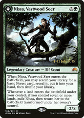 Nissa, Vastwood Seer // Nissa, Sage Animist [Magic Origins Prerelease Promos] MTG Single Magic: The Gathering    | Red Claw Gaming