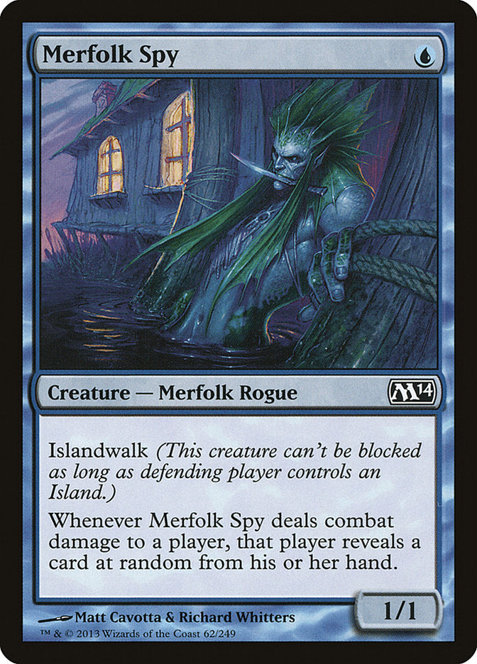 Merfolk Spy [Magic 2014] MTG Single Magic: The Gathering    | Red Claw Gaming