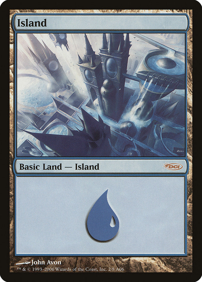 Island (2) [Arena League 2006] MTG Single Magic: The Gathering    | Red Claw Gaming