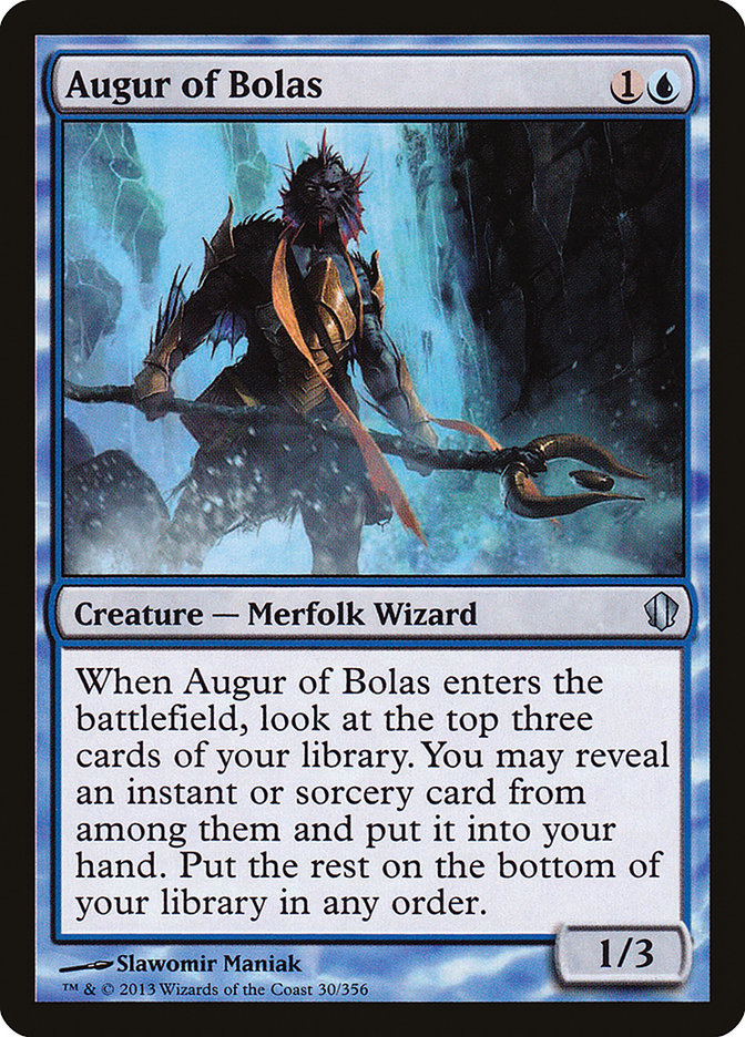 Augur of Bolas [Commander 2013] MTG Single Magic: The Gathering    | Red Claw Gaming