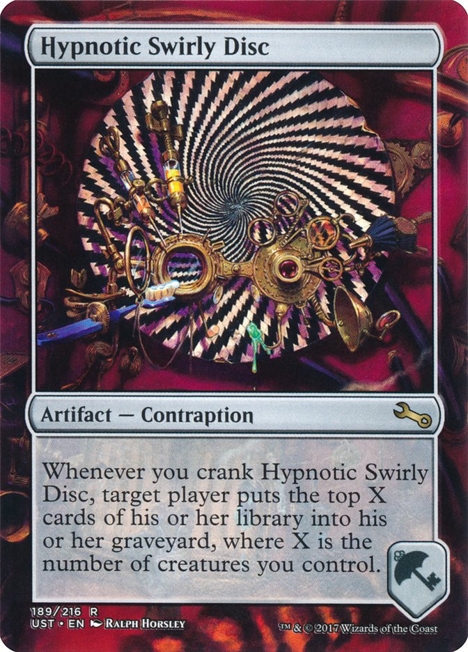 Hypnotic Swirly Disc [Unstable] MTG Single Magic: The Gathering    | Red Claw Gaming