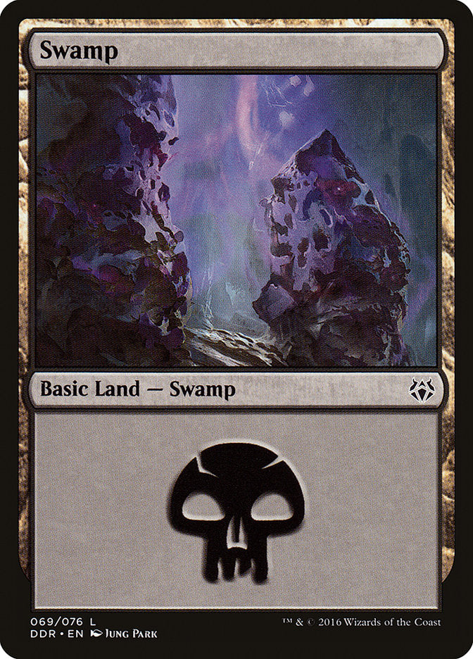 Swamp (69) [Duel Decks: Nissa vs. Ob Nixilis] MTG Single Magic: The Gathering    | Red Claw Gaming