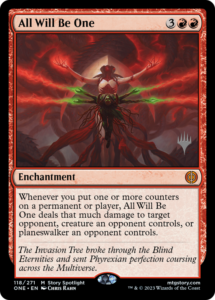 All Will Be One (Promo Pack) [Phyrexia: All Will Be One Promos] MTG Single Magic: The Gathering    | Red Claw Gaming