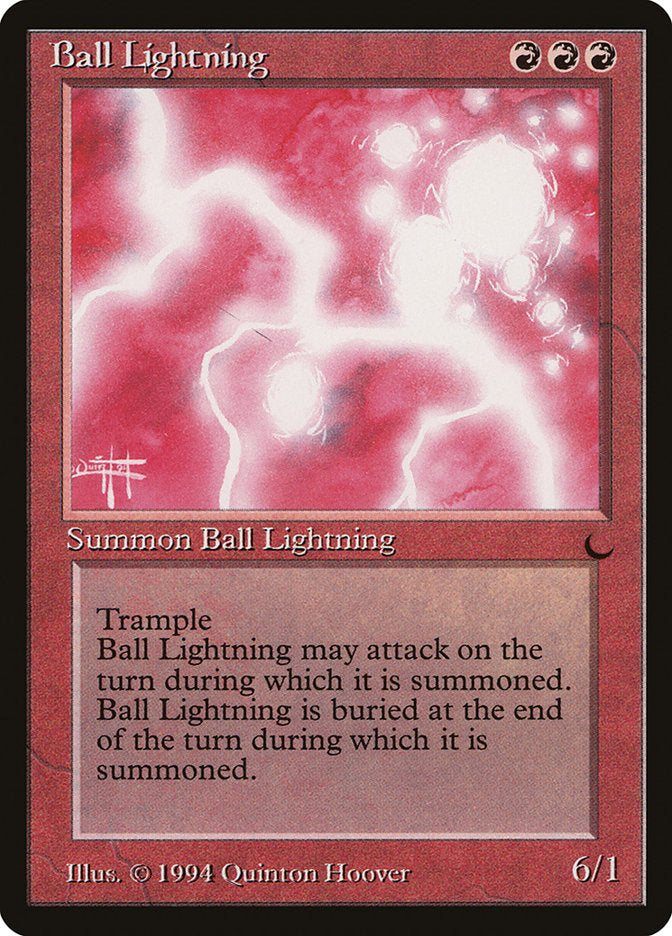 Ball Lightning [The Dark] MTG Single Magic: The Gathering    | Red Claw Gaming