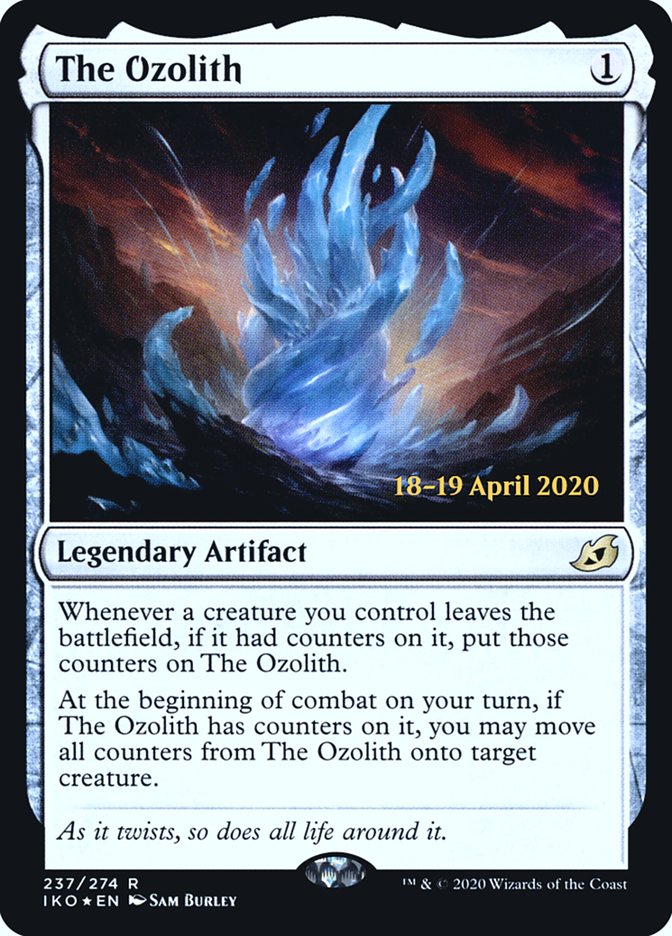 The Ozolith [Ikoria: Lair of Behemoths Prerelease Promos] MTG Single Magic: The Gathering    | Red Claw Gaming