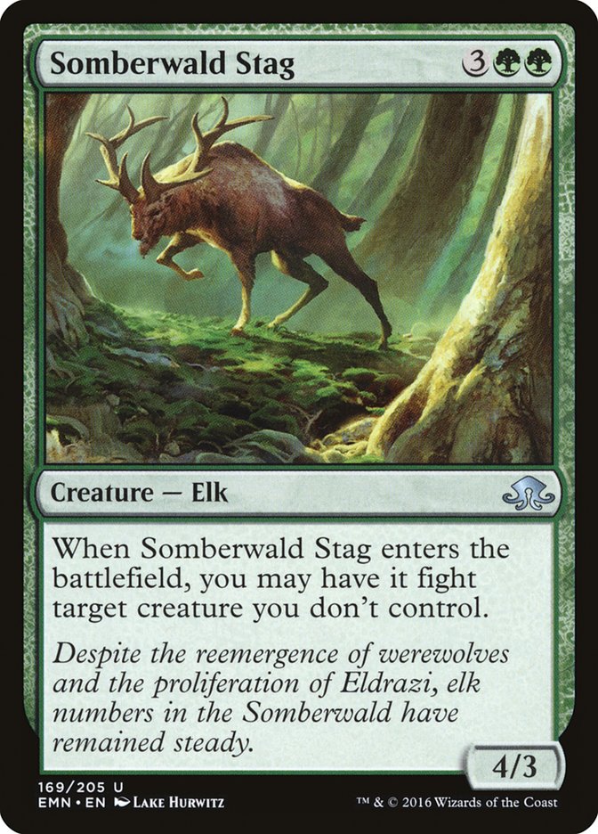 Somberwald Stag [Eldritch Moon] MTG Single Magic: The Gathering    | Red Claw Gaming