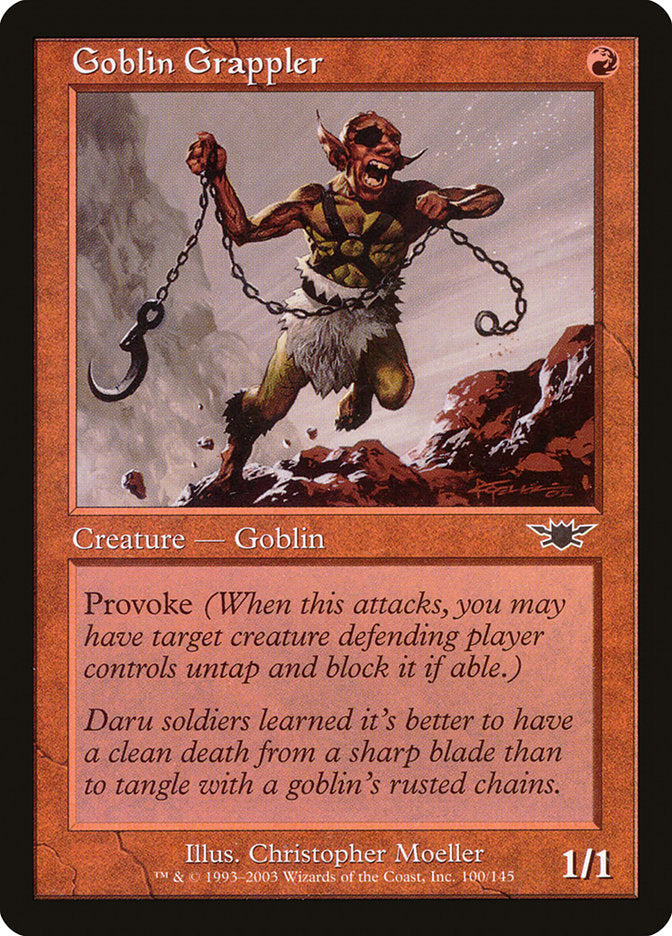 Goblin Grappler [Legions] MTG Single Magic: The Gathering    | Red Claw Gaming