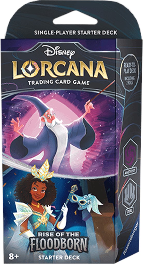 Rise of the Floodborn - Starter Deck (Amethyst & Steel) Lorcana Sealed Disney    | Red Claw Gaming