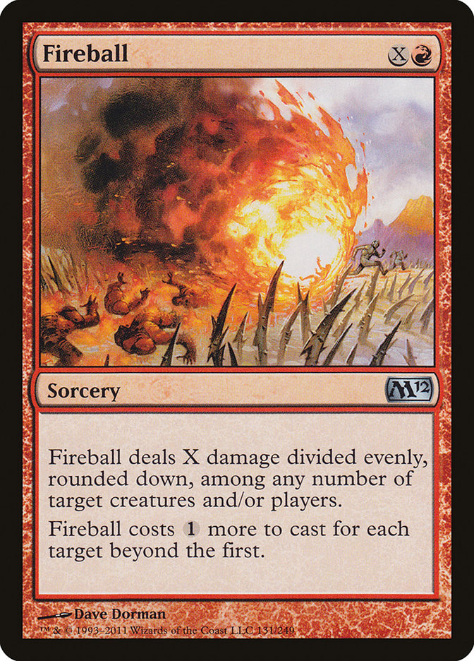 Fireball [Magic 2012] MTG Single Magic: The Gathering    | Red Claw Gaming