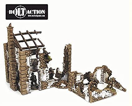 Ruined Hamlet Terrain Warlord Games    | Red Claw Gaming