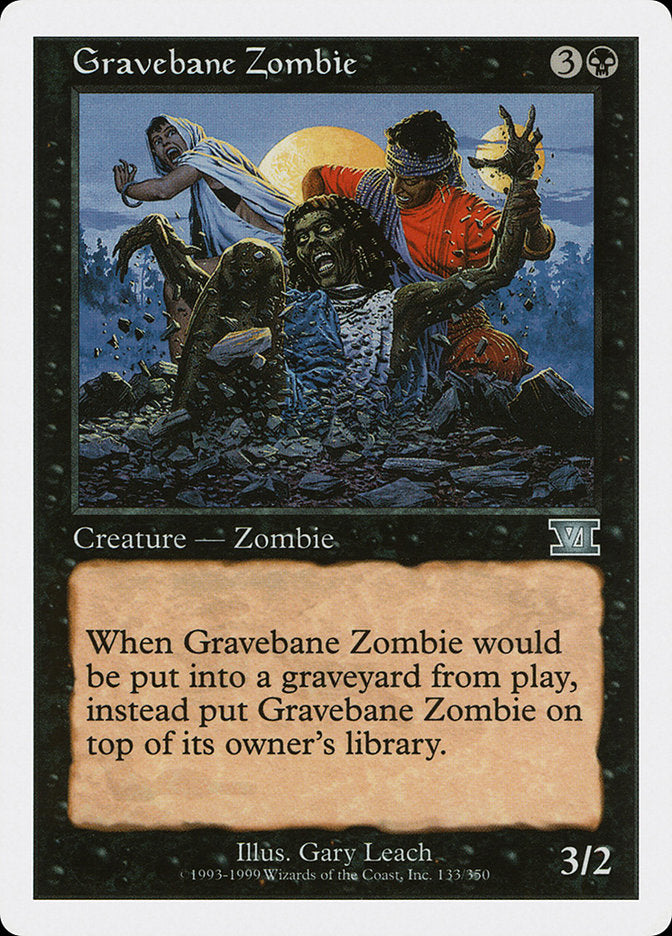 Gravebane Zombie [Classic Sixth Edition] MTG Single Magic: The Gathering    | Red Claw Gaming