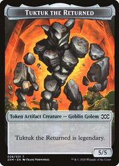 Eldrazi Spawn // Tuktuk the Returned Double-Sided Token [Double Masters Tokens] MTG Single Magic: The Gathering    | Red Claw Gaming