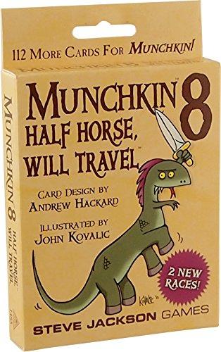 Munchkin 8" Half Horse, Will Travel Card Game Board Games Steve Jackson    | Red Claw Gaming