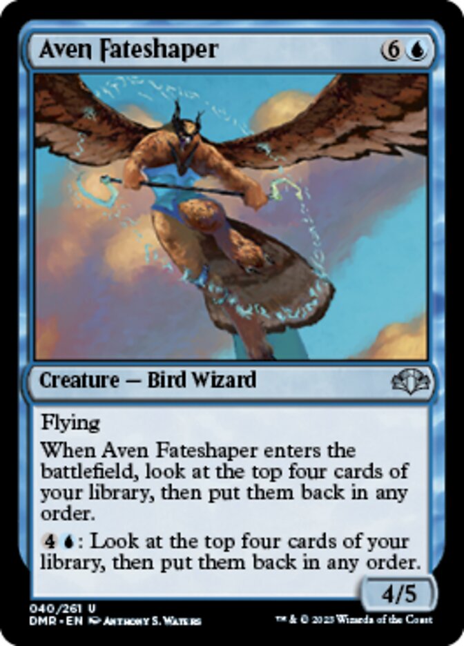 Aven Fateshaper [Dominaria Remastered] MTG Single Magic: The Gathering    | Red Claw Gaming