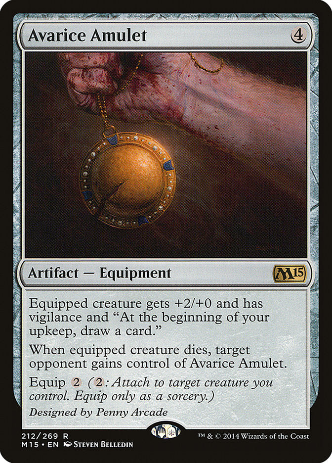 Avarice Amulet [Magic 2015] MTG Single Magic: The Gathering    | Red Claw Gaming