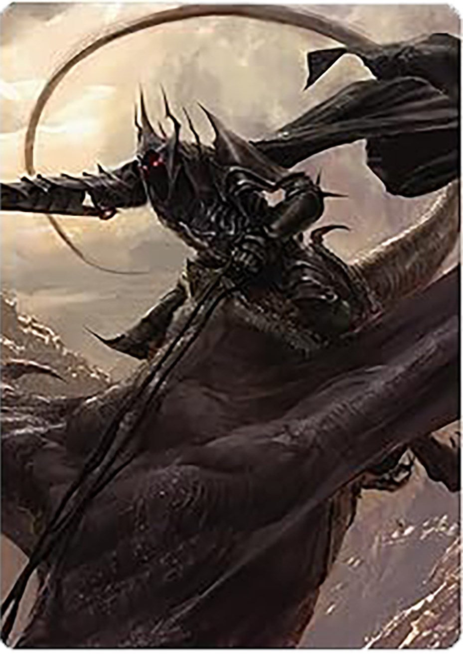 Witch-king, Sky Scourge Art Card [The Lord of the Rings: Tales of Middle-earth Art Series] MTG Single Magic: The Gathering    | Red Claw Gaming